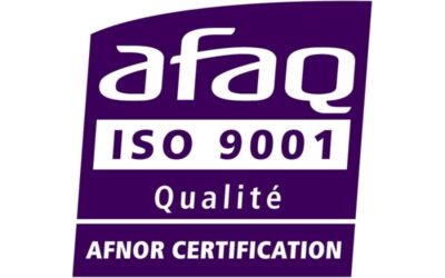 Renouvellement de notre certification ISO 9001